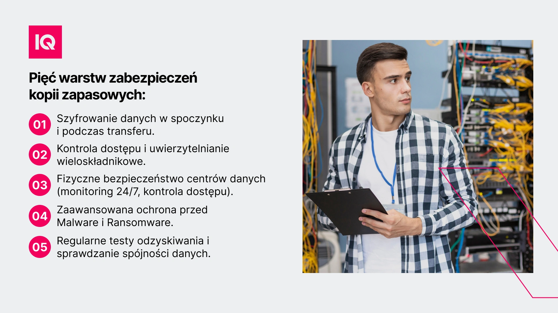 Pięć warstw zabezpieczeń kopii zapasowych